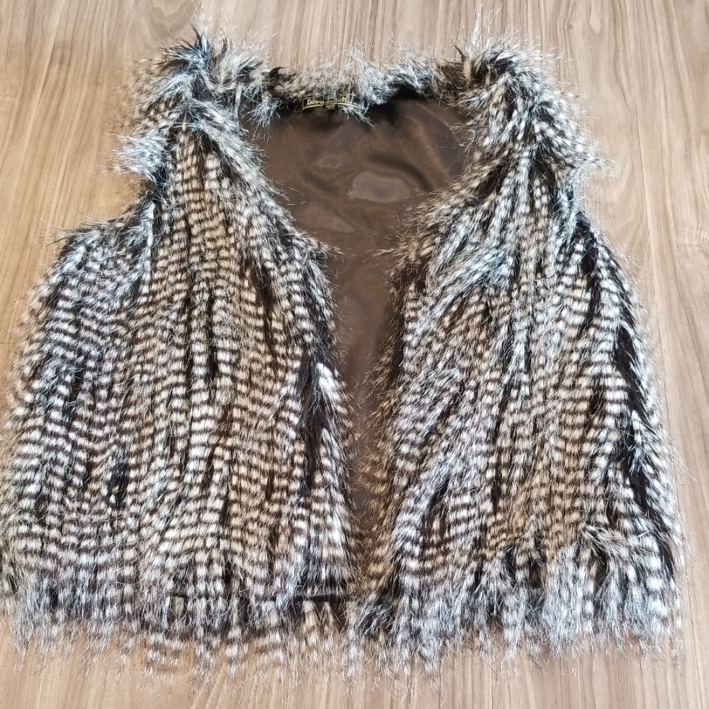 Fur/ Feather Vest
